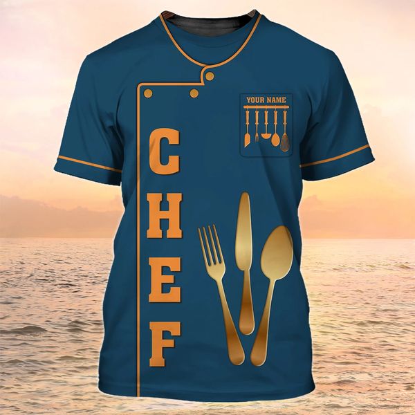 PLSTAR COSMOS NUOVA T-SHIRT SIMS MAGGIETTRO CHIRT Nome personalizzato personalizzato 3D Tops Casual Tops Unisex per chef DW162