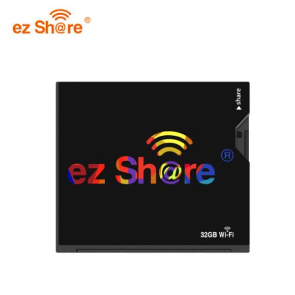 Schede EZ Condividi WiFi CF Scheda di memoria 64G Flash Compact Flash 32 GB per la fotocamera DLSR Wireless 7D ad alta velocità 5d2 CF Scheda di memoria con WiFi
