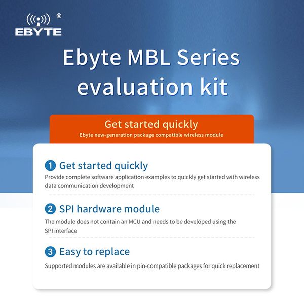 STM32 Плата по тестированию на разработку Ebyte E77-400/900MBL-01 Предварительно разданный E77-400/900M22S USB-интерфейс модуль Lora с антенной