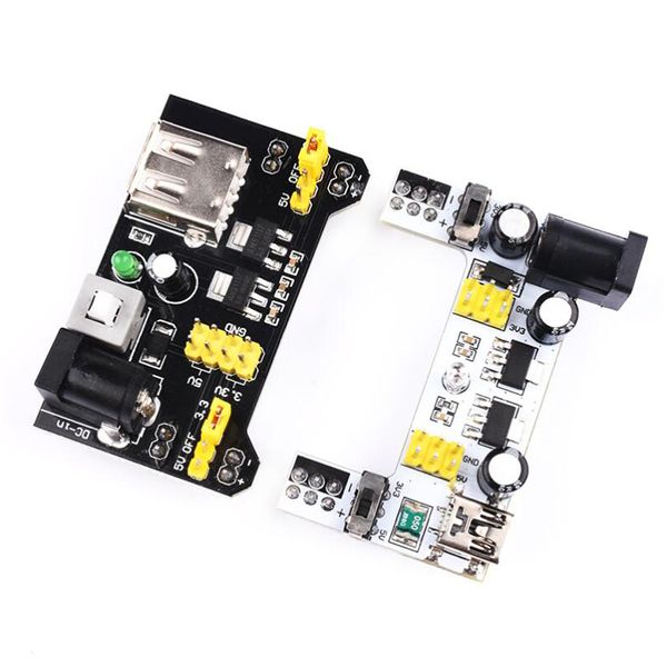 3,3V/5V MB102 Módulo de energia da placa de ensaio +MB-102 830 Ponto Protótipo Pão de pão para o kit Arduino +65 fios de jumper por atacado