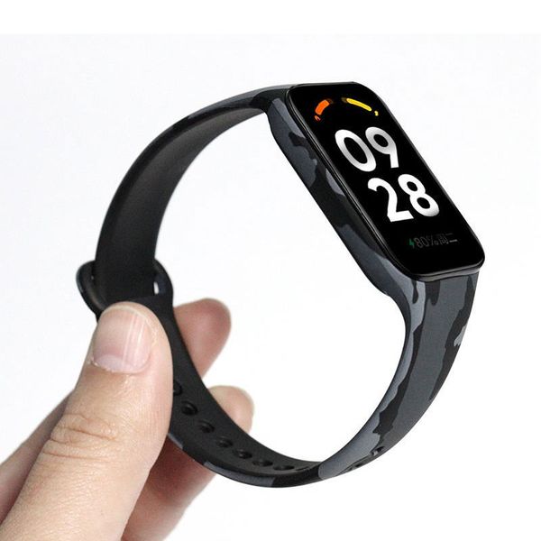 Para Xiaomi Redmi Band 2 Silicone Print Watchband Bracelet para Redmi Smart Colorful Watch Strap for Mi Redmi Band2 Acessórios