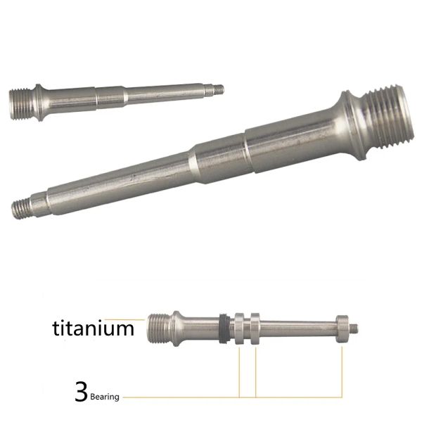 Ultralight Titanium 3 cuscinetti per biciclette pedali a pedale per mountain bike in lega di titanio in lega di pedale della bici da road pedale mtb.