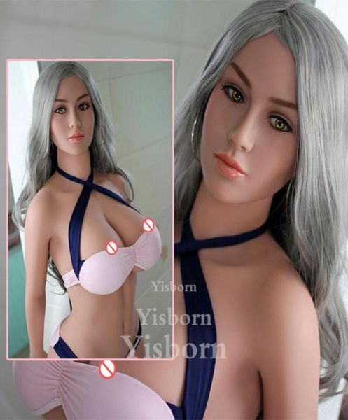 Bonecas sexuais Silicone real 160cm Europa japonesa Tamanho adulto anime Full Sexy Toys buceta Big Breast Love Doll Realistic for Men Ass Vag1070046