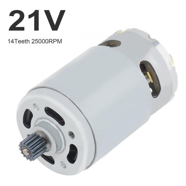 14 Zähne DC Motor 8,2 mm Getriebe Mikromotor 25000 U / min 21 V Lithium Elektrische Sägemotor für Mini -Sägen -Huwing -Säge Hand