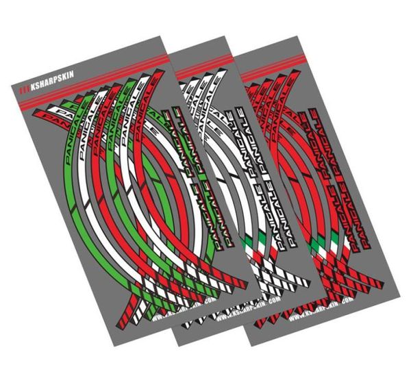 Мотоциклетные ободки защиты от краски наклейки на внутреннее кольцо водонепроницаемые декоративные наклейки личности тренд для Ducati panigale3407080