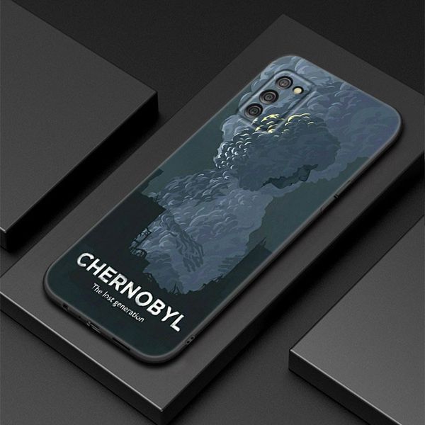 Serie TV Custodia per telefono Chernobyl per Samsung Galaxy A01 A03 Core A02 A10 A20 S A20E A30 A40 A41 A5 A6 A8 Plus A7 Black Cover
