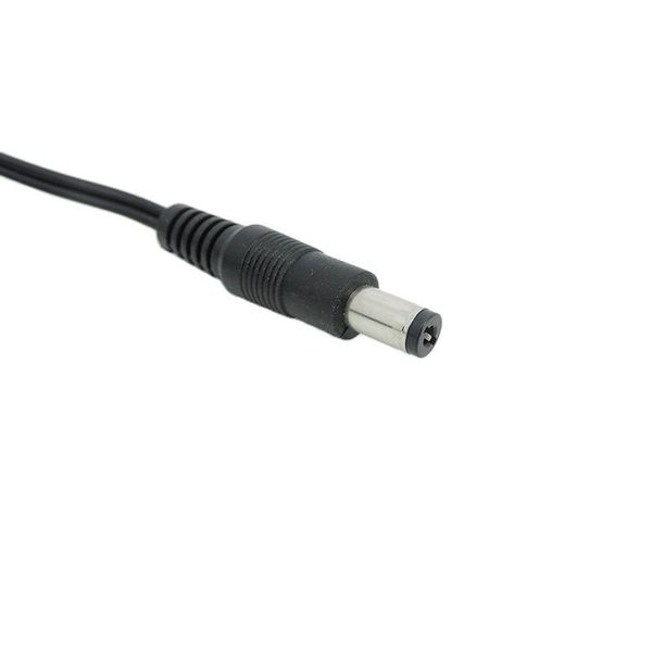 Stromadapterversorgungskabel DC Männlicher Stecker 2Pin DC Drahtkabel 5,5*2,1 mm Ausgang 20AWG für CCTV -Kamera -Laptop -Ladegerät 150 cm Reparatur