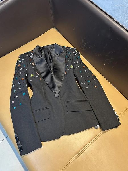 Kadınlar Takım Kıyafet Satış Fiyat Blazer S-XXXL Kırmızı Beyaz Siyah Mor Moda Kıyafet