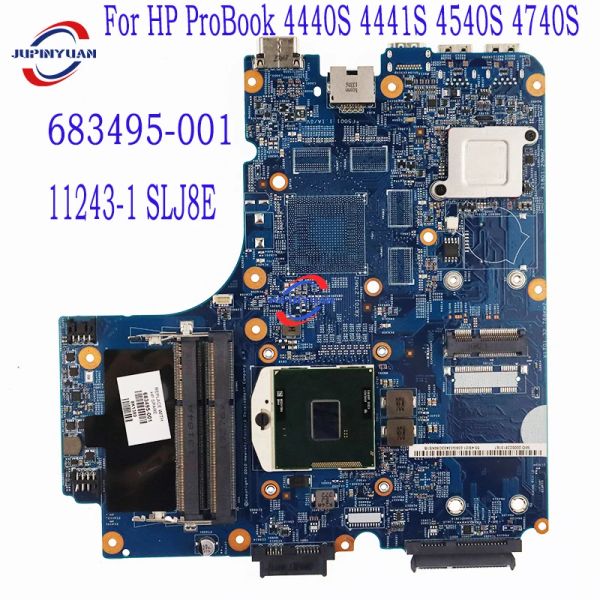 Placa -mãe 683495001 PrainBoard para HP ProBook 4440S 4441S 4540S 4740S Laptop Placa -mãe 112431 SLJ8E Teste 100% OK OK