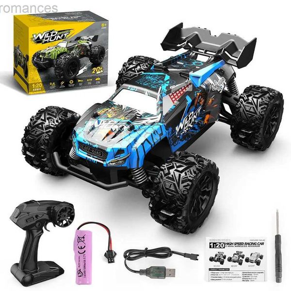 Elektro-/RC-Auto 2,4g Fernbedienungsauto 4WD RC Drift Car 20 km/h Strommotor unabhängiger Stoßdämpfer Anti-Crash RC Vehikel Kinder Spielzeug Geschenk 240411