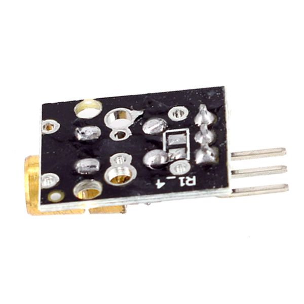 KY-008 3Pin 650 nm Red Laser Sender Dot Diode Kupferkopfsensormodul für Arduino AVR PIC DIY kompatibel mit Mega 2560