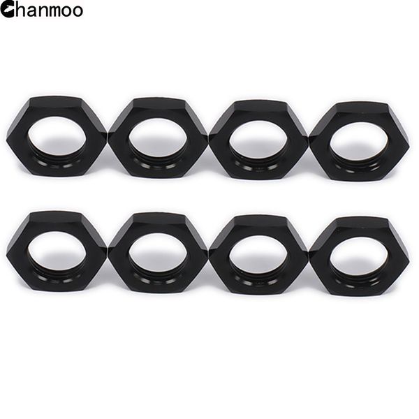 CHANMOO 17mm de porcas hexáticas de roda para 1/8 RC Carra Traxxas X-MAXX 77086-4 Peças de atualização HSP (4pcs)