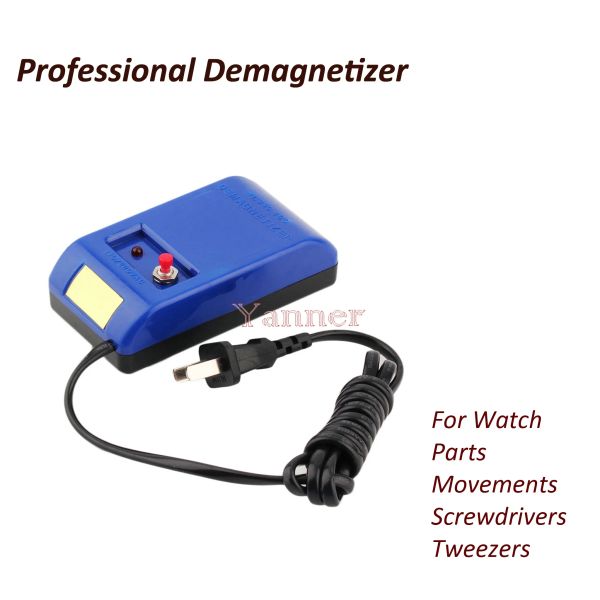 Observe o reparo da chave de fenda Tweezers desmagnetizador elétrico desmagnetiza ferramenta eu plug plug use