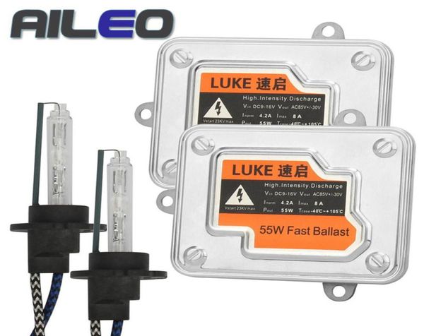 Bulbi di fari per auto Aileo H4 Xenon H7 H1 H3 H8 H9 H11 H11 H16JP 9005 9006 HB2 HB3 HB44300K 5800K 55W HID3897838