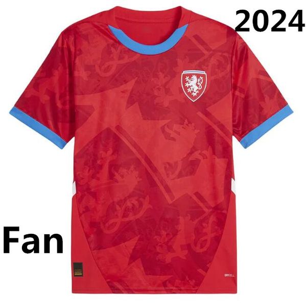 2024 Maglie di calcio Repubblica Ceca Euro Coppa Nazionale della squadra di camicie da calcio Nedved Novotny Poborsky Chytil Schick Hlozek Soucek Sadilek Shirt