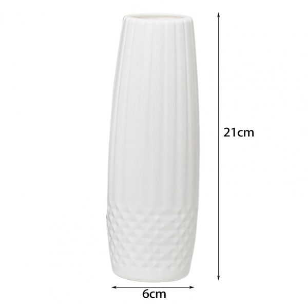 Simplicity Flower Pot PE Materiale Nordic Style Vase Resistenza Fallo Multipurico Contenitore Floro Tavolo Vaso Decorazione