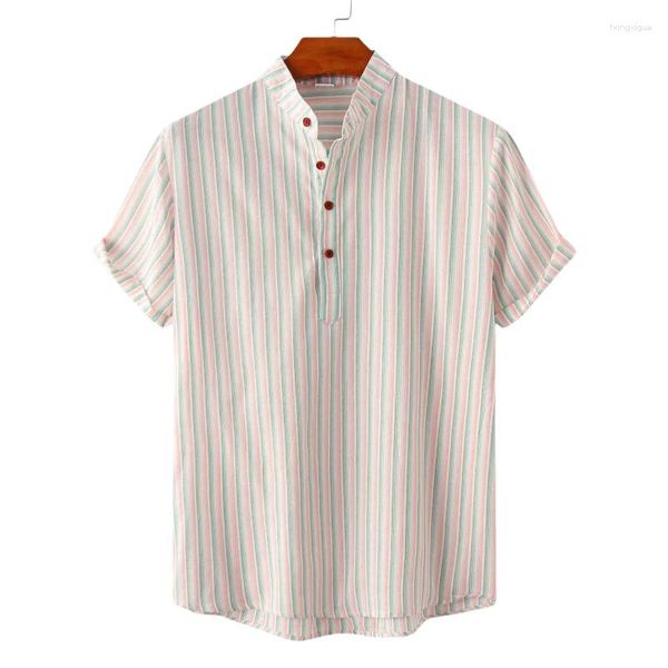 Camicie casual maschili da uomo Abbigliamento di lusso vere camicia hawaiana uomo camicette di alta qualità magliette sociali Cotton polo