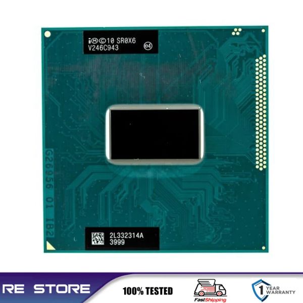 CPUS CORE I73540M I7 3540M SR0X6 3,0 ГГц использовал DualCore QuadThread Naptop CPU -процессор 4M 35W Socket G2 / RPGA988B
