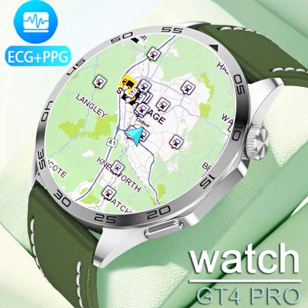Huawei GT4 Pro Smart Watch Erkekler İzle 4 Pro 4 Pro AMOLED HD Ekran Bluetooth Çağrı GPS Fitness Tracker EKG+PPG Smartwatch 2024 YENİ
