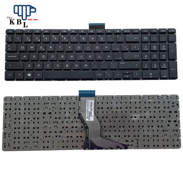 Клавиатуры Оригинальный новый испанский язык для HP Pavilion 15BS 15BW 15CC Черный ноутбук клавиатура PK132044A17 PN2BAB310C211 5PE642