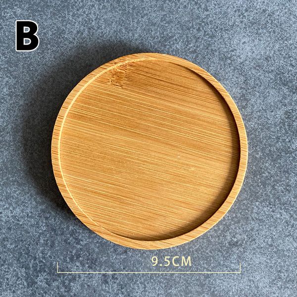 1pc New DIY Bambus Mosaic Coaster Bottom Matte handgefertigtes Herz Square Coaster Cup Holzschale Kinder handgefertigtes Bastelwerkzeugpolster