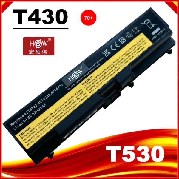 Batterie batterie per laptop per Lenovo ThinkPad L430 L530 T430 T430i T530 T530i W530i W530 51J0499 42T4753 57Y4185 45N1000 45N1001 FRU PC FRU