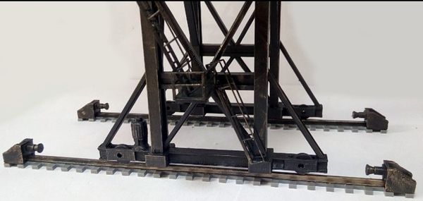 1/87 Model Tren Ho Ölçeği Büyük Kömür Besleyici Kule Vinç Stoker Vinç DIY Kiti Mimari Model Malzeme Kum Tablo Model Hediyesi