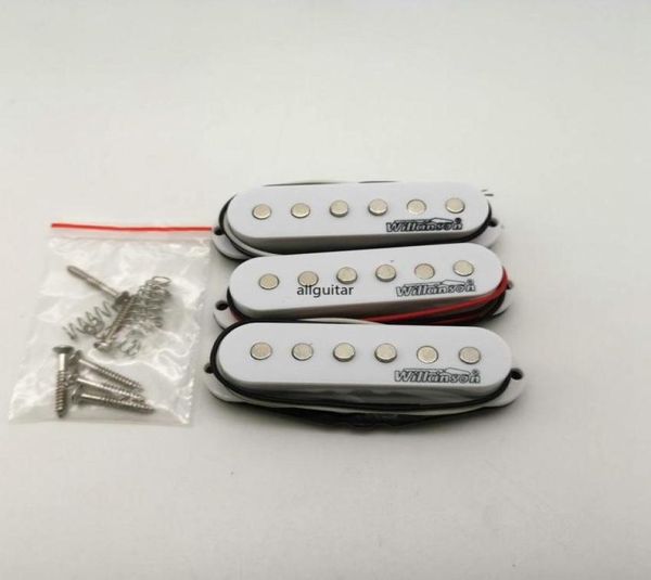 Редкие SSS Single Coil Vintage Elactric Guitar Pickups для ST Guitar White Wvs 1 Set in Stock1915027