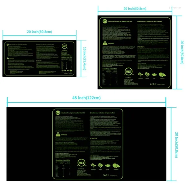 Halılar Fide Mat/ Pad Isıtmalı Mat Isı - 20 