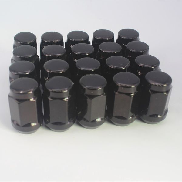 20pcs 12x1.25 porcas para rodas de bolota |Bulge de extremidade fechada |19mm 3/4 