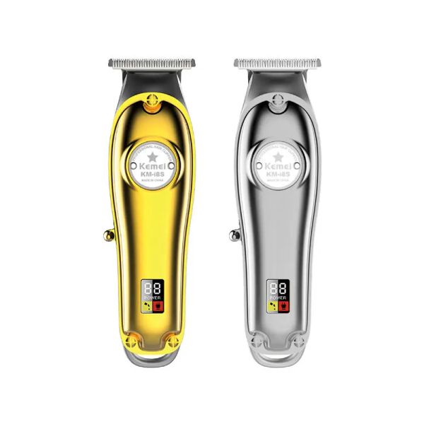 TRIMMERS KEMEI KMI8S Duratura Duratura Display a LED a LED Display USB Caricale Professional Electric Hair Clipper