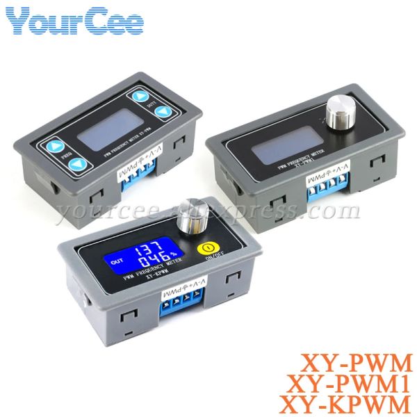 XY-KPWM PWM PWM1-Signalgenerator Impulsfrequenzzyklus Einstellbares Modul 1 Kanal Quadratwellen-LCD-Anzeige