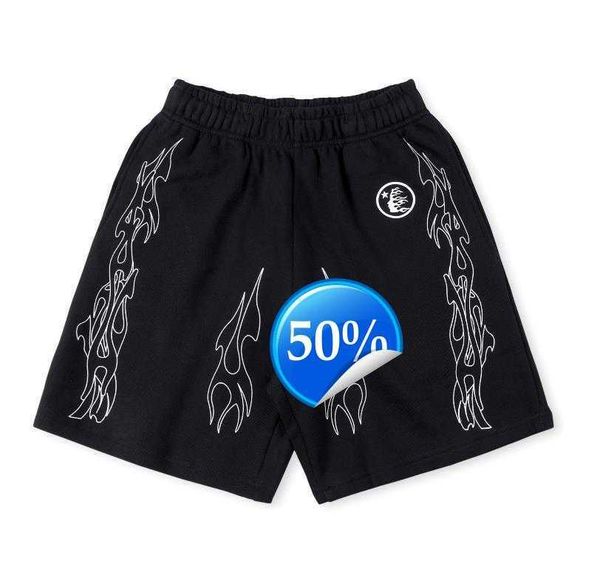 Mens Shorts Tasarımcı Kısa Kargo Pantolon Yaz Koşuyor Spor Hellstar Yüksek Kaliteli Erkekler Kadın Gevşek Boyut M-XXL Sıcak Yıldız 626