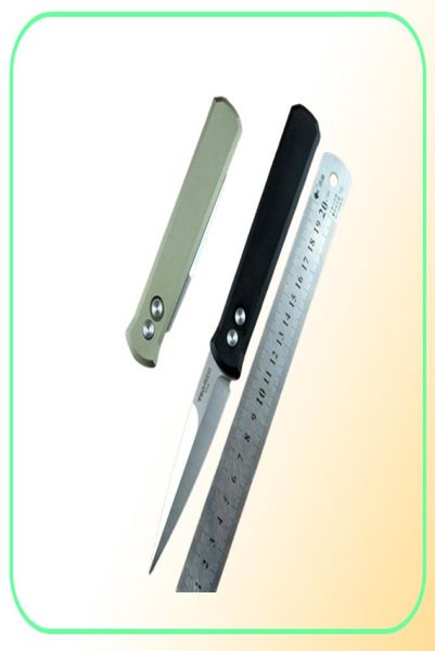 Padrinho Automático da faca do protech 920 Sobrevivência tática automática Faca de bolso dobrável 154cm Blade T6061 Alça de alumínio Presente ao ar livre E9270597
