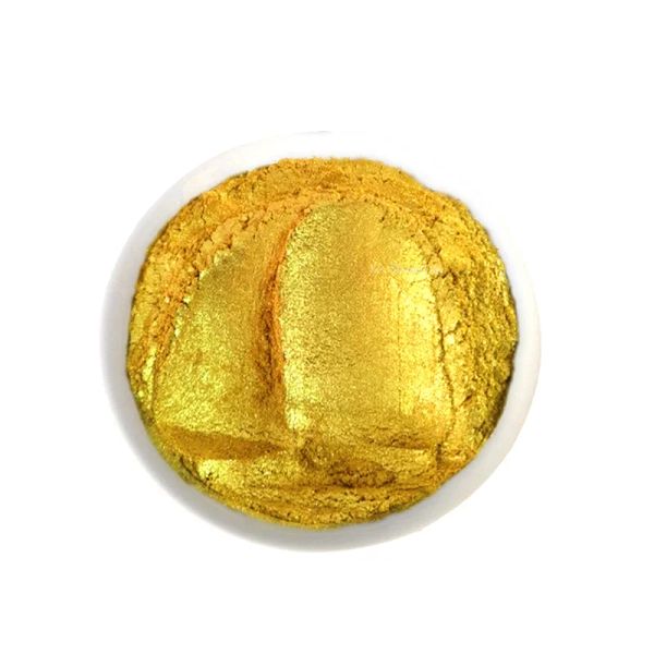 Pó de ouro alemão super brilhante em pó de ouro flash acrílico pó pó pó diy templo buda dístico de caligrafia de caligrafia artefato