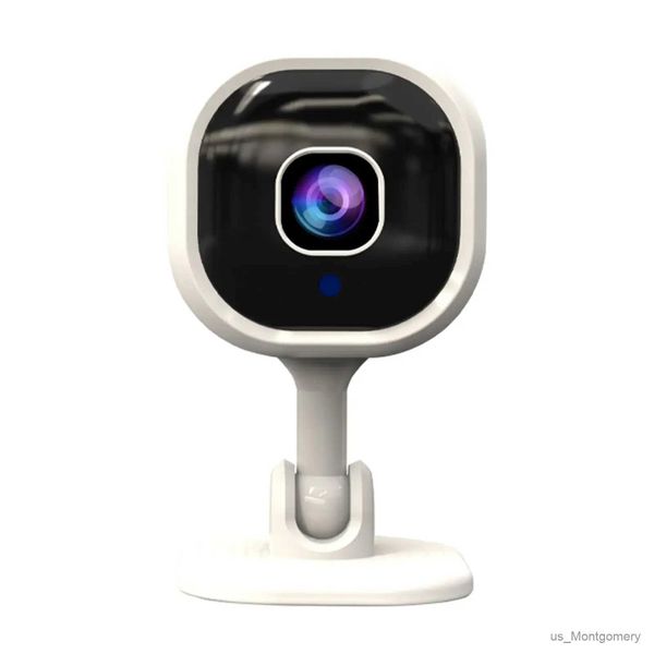 Câmera de vigilância de webcams Lente rotativa 1080p Detecção de movimento Playback de vídeo USB Câmera de segurança doméstica para bebê ancião da webcam de animais de estimação