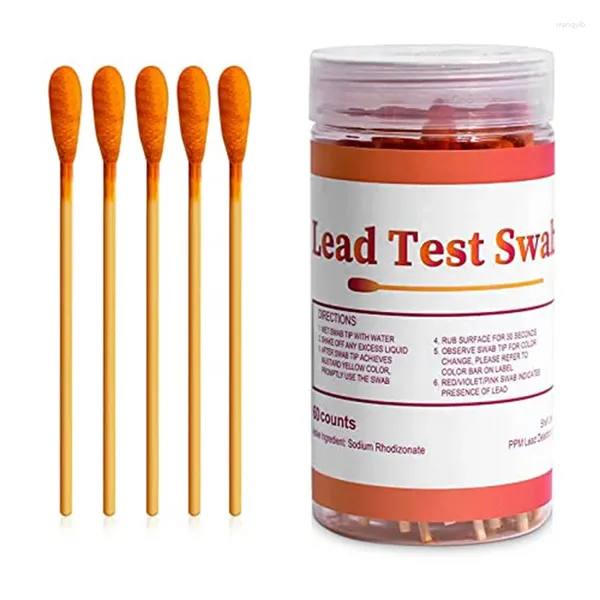 Bleifarben -Test -Tupf -Kit: 60 PCS Kit Home Check -Teststreifen