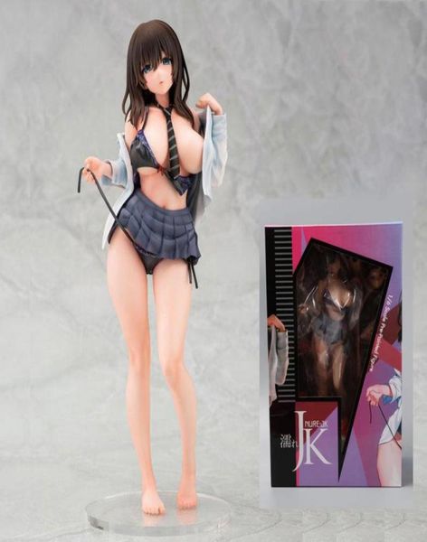 Anime Daiki Mataro Wet Nure JK Kuromine Aya sexy Mädchen PVC Actionfigur Japanische Spielzeug Erwachsene Statue -Sammlung Model Puppengeschenke Q0523494408