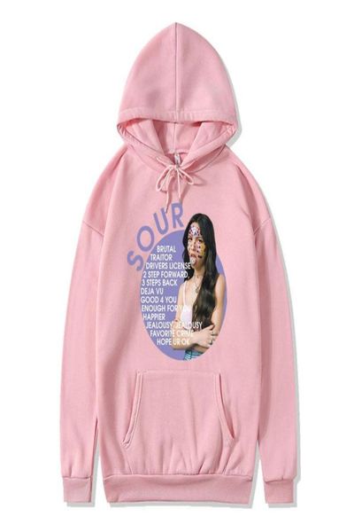 Women039S Hoodies Sweatshirts Olivia Rodrigo Hoodie Ekşi Sweatshirt Kızlar Günlük Hip Hop Street Giyim Kpop Harajuku LOOFOL8342942