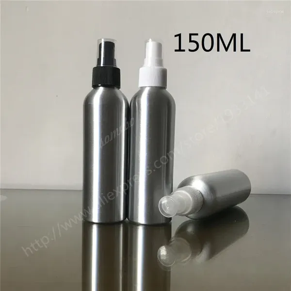 Speicherflaschen 10pcs/Los 150 ml Aluminiumsprayflaschen -Metall -Parfüm Behälter ätherisches Öl mit Nebelsprühgerät