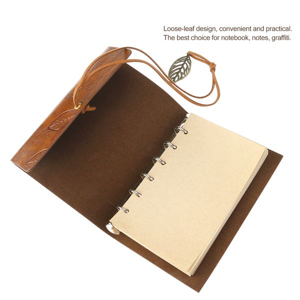 Südkorea Vintage Blank Journal Vintage Notebook Travel Diary PU Notepad