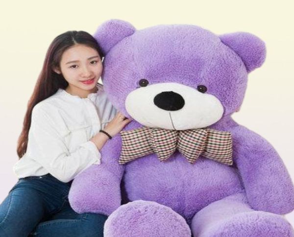 Плюшевые кукол Toys Boyds Teddy Bears Рождественские игрушки 100 см 1 мл 1 млн. Гигантские любители плюшевых мишек Большие объятия Медведь чучела животных День рождения 3018111111111