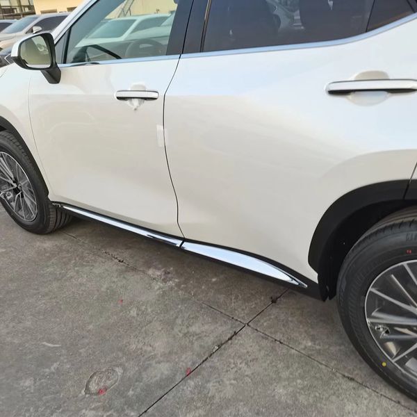 Para Lexus NX 250 260 350H 350 F 2022 2023 2024 ABS / AÇO PORTA DE AÇO TAPAS DE MOLIFICAÇÃO DE MOLIFICAÇÃO