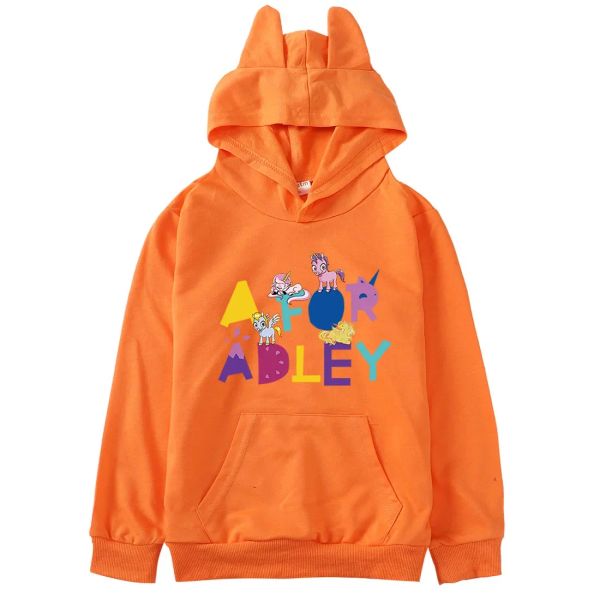 A для Adley Hoodie Kids Kawaii Cat Coats Beab