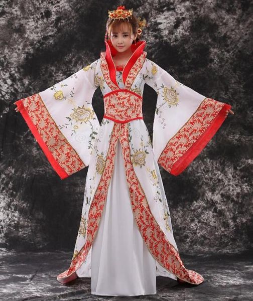 Frauen Tang Dynastie kaiserliche Kleidung Wu Zetische Performance Kostümin weibliche Hanfu -Kleidung Chinesische Prinzessin Bühnen -Tanzperformance 181241754