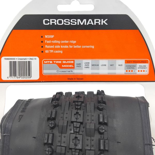 Maxxis Crossmark (M309P) Kat 26x2.1 27.5*1.95 29x2.1 29x2.25 mtb bisiklet lastik 29er inç Dağ Bisiklet Lastikleri 60TPI PNEU ARO 26