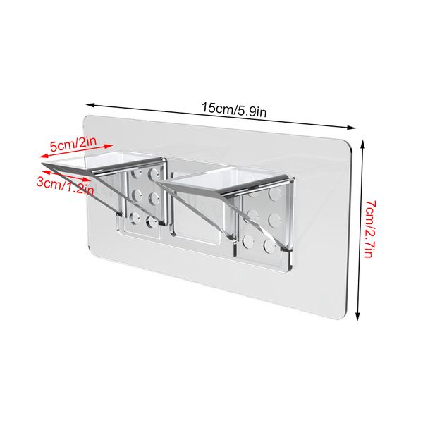 Große Oberflächenregalstütze 4/20pcs Klappboard -Schicht -Stützstifte für Kabinettsschrank -Bücherregal -Kleber -Hochleistungs -Shel -Pegs