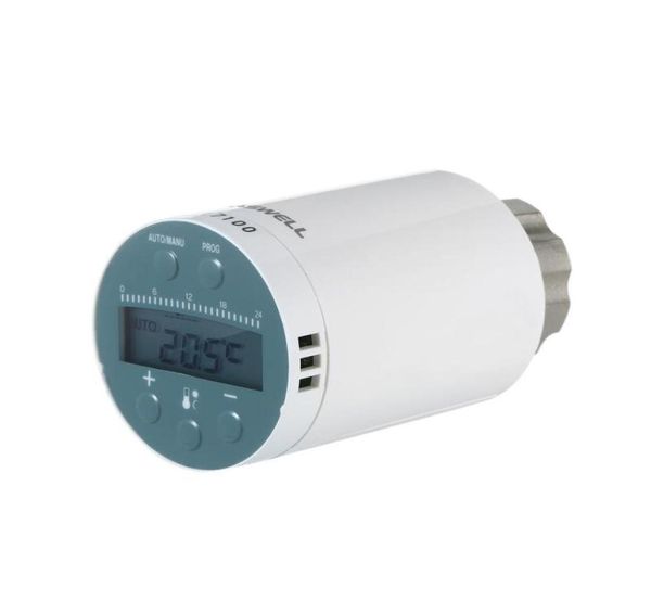 Smart Home Control Sea801zigbee Tuya Thermostat Controller Erwärmung Genauige TRV -Kühlerventil programmierbar Remote7180560