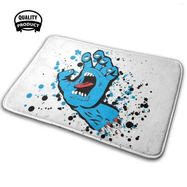 Tappeti che urlano a mano soft house famiglia anti-slip tappeto tappeto blu skateboard Cruz skate skateboarding