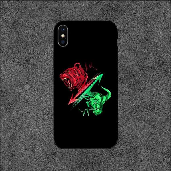 Trading Day Day Trader Trader Trading Telefono per iPhone 11 12 Mini 13 14 Pro XS Max X 8 7 6s Plus Xr Shell